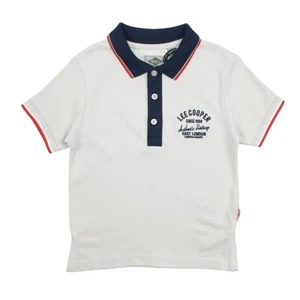 Lee Cooper Boy's Polo T-Shirt. Color Of Your Choice. Gift For Child Aged 4 To 14 - Picture 1 of 5