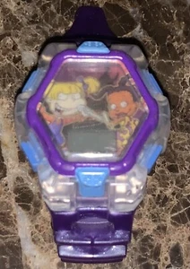 Reloj de película vintage The Rugrats Burger King correa púrpura necesita batería nueva - Imagen 1 de 3