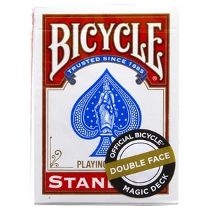 Bicycle Double Face Magic Deck Poker Red Playing Cards New Sealed - Picture 1 of 3