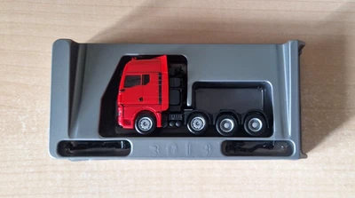 Herpa 313520 MAN TGX GX trattore pesante neutro rosso 8X4 1:87 OVP - Immagine 1 di 4