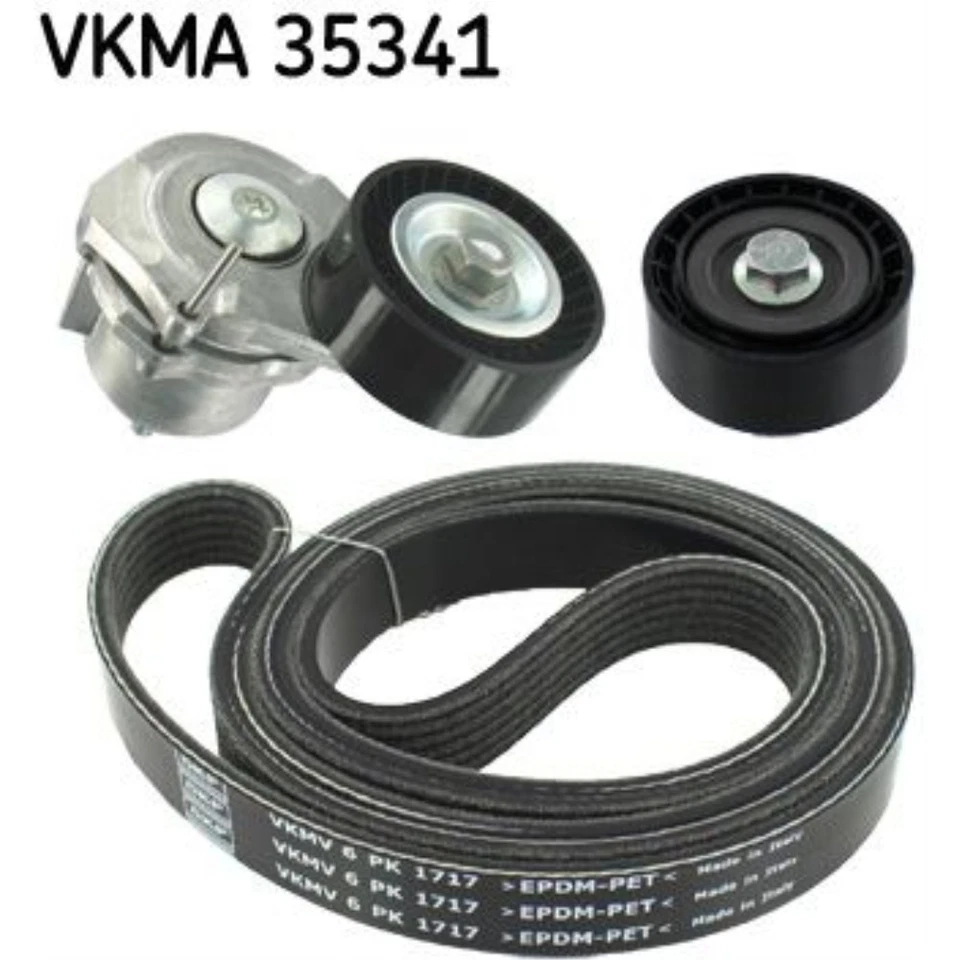 SKF Jeu de courroies trapézoïdales à nervures pour Chevrolet Cruze Station Wagon J308 Trax J300 - Photo 1/1