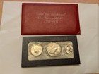 USA 1/4, 1/2 und 1 Dollar 1976 S Silber stgl.