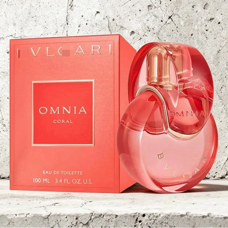 AS SHOWN 100ML Für Damen Parfüm Omnia Coral Eau De Toilette Spray Neu und versiegelt