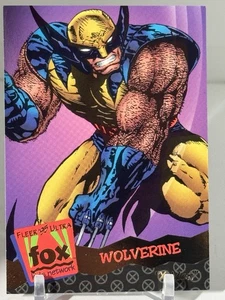 WOLVERINE 1995 Fleer Marvel Fox Kids Network #91 SHIPS SAME DAY - Picture 1 of 6