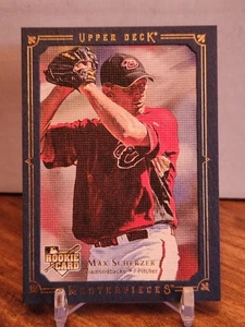 2008 Upper Deck Masterpieces - Max Scherzer Blue /50 Diamondbacks RC - Picture 1 of 2