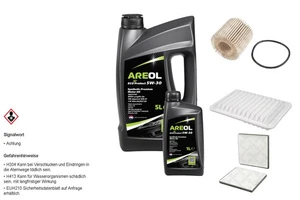STELLOX Inspektionspaket AREOL ECO Protect 5W-30 6L für Toyota Verso Auris R2  - Bild 1 von 12