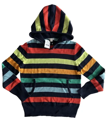 NUEVO Suéter Crewcuts Niños 12 Algodón Sudadera con Capucha Manga Larga Multicolor Con Etiqueta Foto 1 de 4