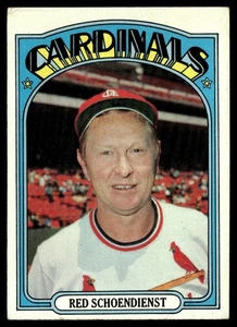 1972 Topps *Condition Issue* Red Schoendienst #67 TS1 - Bild 1 von 2