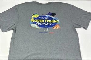 Camiseta AFTCO Para Hombre XL Pesca Estampado Gráfico Florida Insider Fishing Report NUEVA - Imagen 1 de 18