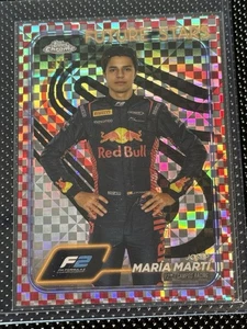 2024 Topps Chrome Formula 1 F1 Josep Maria Marti Red Checker 5/5 #42 - Picture 1 of 2