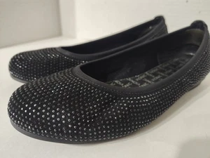 Vionic Willow Größe 6,5 Schuhe schwarz Nieten bequeme Ballerinas Halbschuhe - Bild 1 von 10