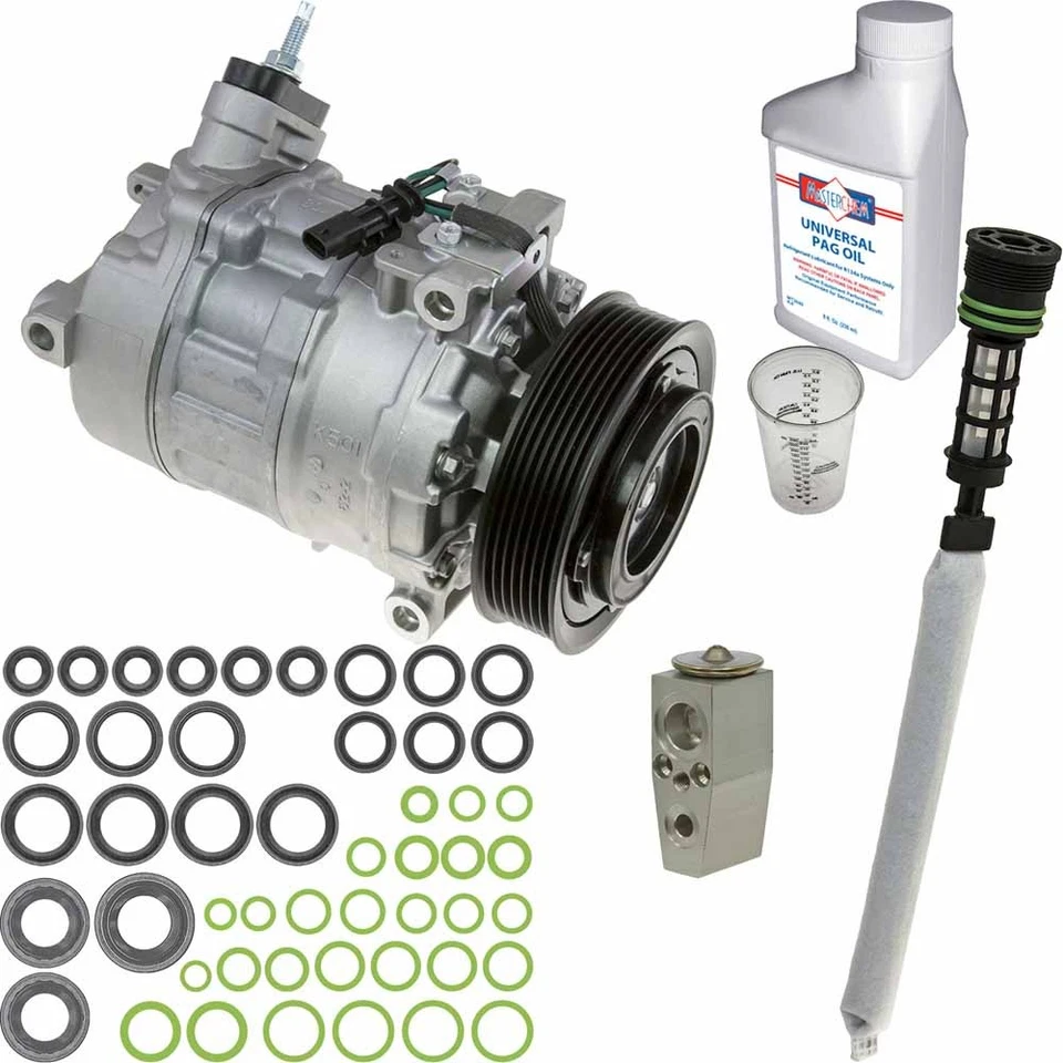 Compresor de aire acondicionado para Buick Regal Chevrolet Malibu Omega con kit de reparación de aire acondicionado GAP Foto 1 de 1