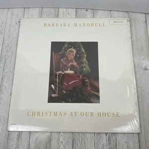 Barbara Mandrell Christmas At Our House LP Vinyl Record Album COUNTRY HOLIDAY - Picture 1 of 4