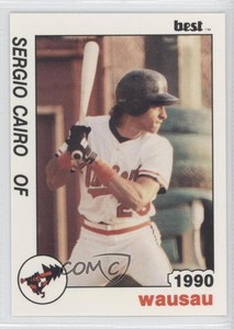 1990 Best Wausau Timbers Sergio Cairo #14