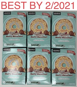 Creamy Nutty Hazelnut K-Cup Coffee Pods 