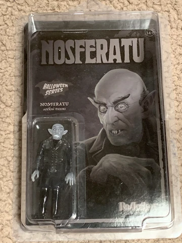 Nosferatu Super 7 ReAction Figure Greyscale *UNPUNCHED* Cover