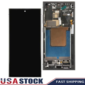 USA pour Samsung Galaxy S24 Ultra S928 écran OLED écran tactile numériseur + cadre - Photo 1 sur 6