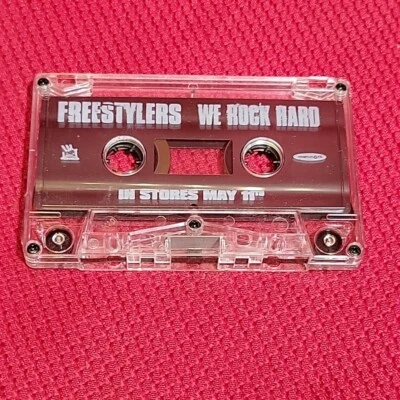 FREESTYLERS We Rock Hard single PROMO CASSETTE Audio Music Tape vtg 1999 Mammoth Foto 1 de 4