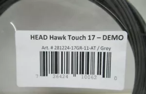 (0,58€/m) Head Hawk Touch 17 AN Demo 1,25 mm 12 m Tennissaiten Tennis Strings - Bild 1 von 2