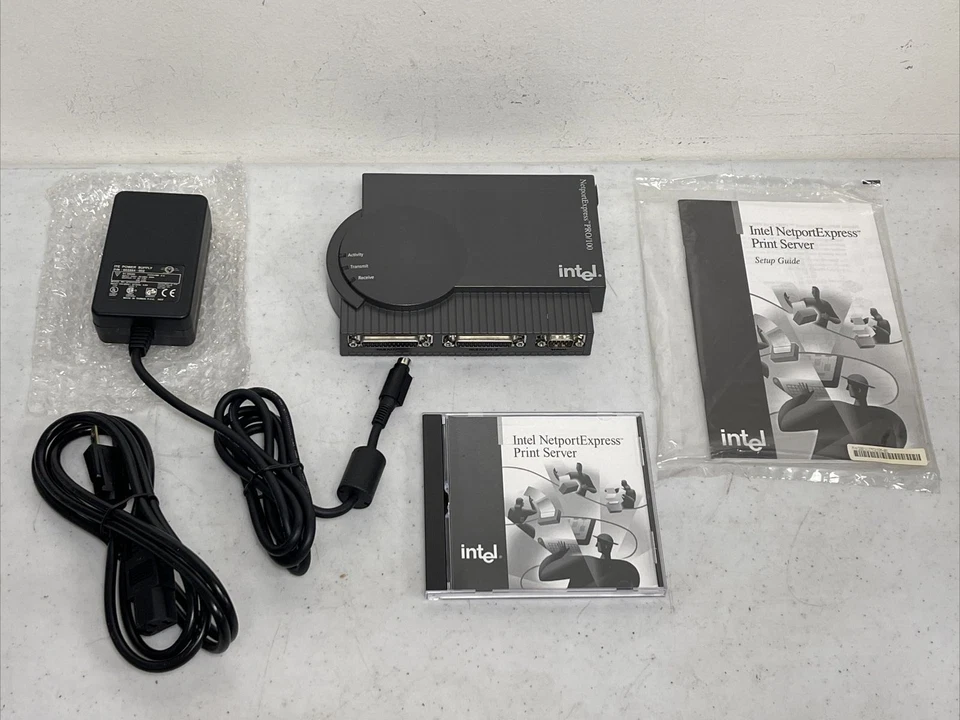 Intel NetportExpress PRO/100 Three Port Print Server PCLA2451 - Image 1 of 4