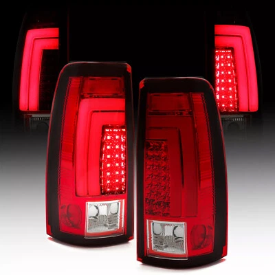 Luces traseras de tubo LED para Chevy Silverado 1500 99-07 GMC Sierra 1999-2002 Foto 1 de 4