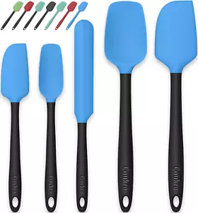 Silicone Spatula Set of 5,High Temperature Resistant, Food Grade Silicone, Dishw - Picture 1 of 12