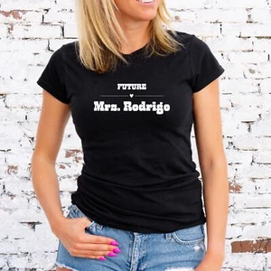 FUTURE MRS RODRIGO T-SHIRT, OLIVIA, TOUR, Unisex/Lady Fit - Picture 1 of 4