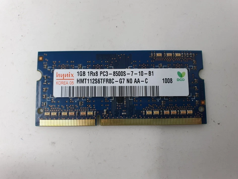 Lenovo Z50-70 RAM Memory 1GB DDR3 PC3-8500S Hynix HMT112S6TFR8C Genuine Item - Image 1 of 4