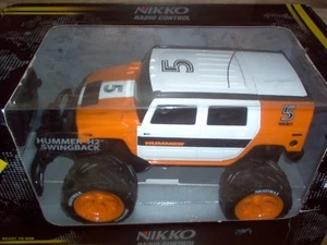 NIKKO RC - HUMMER H2 Swingback Orange 1:14 / 27Mhz 100% RTR / 11 km/h 2013 NEUF - Bild 1 von 6