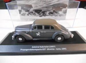 Coche militar OPEL ADMIRAL KABRIOLET 1937 - Segunda Guerra Mundial WWII - 1/43 - Imagen 1 de 5