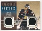 Jonas Hiller 14-15 Ud Artifacts Treasured Swatches Dual Game Used Jersey