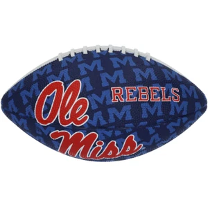 Rawlings NCAA Gridiron Junior Size Football Mississippi State Bulldogs Ole Miss - Picture 1 of 4