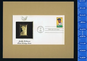 Jackie Robinson, Black Heritage Series, First Day Cover, Cooperstown-Matted 8x10 - Picture 1 of 2