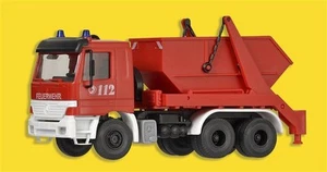 kibri 18268 scala H0, vigili del fuoco MB ACTROS ribaltabile #nuovo in IMBALLO ORIGINALE# - Foto 1 di 1