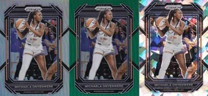 2023 Prizm WNBA CRACKED ICE/GREEN/SILVER #56 Michaela Onyenwere-Phoenix Mercury - Picture 1 of 1