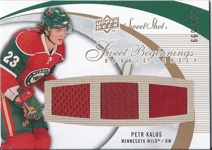 2007-08 Upper Deck Sweet Shot PETR KALUS  Sweet Beginning #121  156/599  - Image 1 of 1