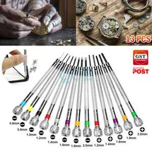 13x Watch Screwdriver Micro Precision Jewelry Screwdriver 0.6-2.0mm Watch RepaS - Picture 1 of 17