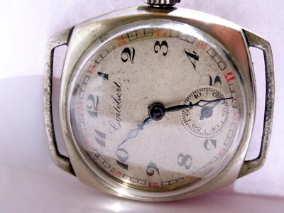 Relógio de pulso masculino Early Cortébert com raro calibre Fleurier, funciona - Imagem 1 de 4