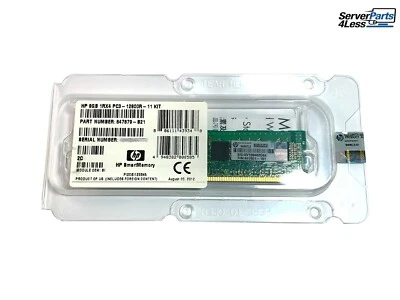 647879-B21 8GB DDR3-1600 PC3-12800R Memory DIMM HP Proliant BL465c G8 - Image 1 of 3