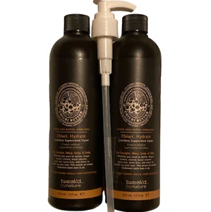 2 Tweak'd by Nature Chiuri Hydrate Limitless Supercreme Styler 12 oz ea  | PUMP - Picture 1 of 2
