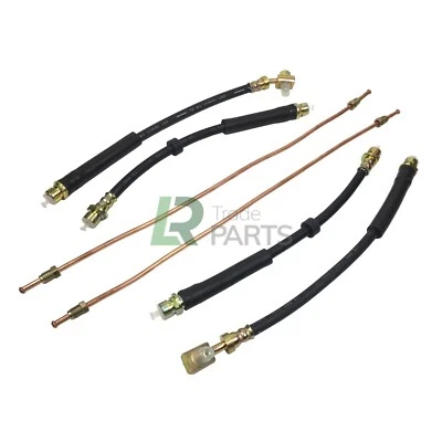 LR TRADE PARTS UK RANGE ROVER SPORT NUOVI TUBI FRENO POSTERIORE & TUBI FLESSIBILI, SET TUBI X6 (2005-2013)