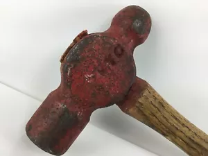 Vintage NYC Railroad Ball Peen Hammer Blacksmith machinist 2lb - Picture 1 of 12