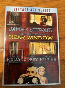 Alfred Hitchcock's REAR WINDOW (1954) DVD w/Vintage Art Series Slipcover NEW - Foto 1 di 2