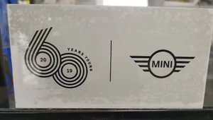 BMW Rover Austin MINI 60 Years of MINI Car Window Sticker 01292474971 - Picture 1 of 1