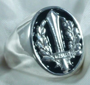ANELLO GLADIO ARGENTO 925 RING IN SOLID STERLING SILVER GLADIUS - Picture 1 of 7