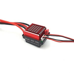 Cingolato ESC spazzolato 60A 3S Lipo impermeabile - TRX4 / assiale Ect - 6V-2A BEC Tamiya - Foto 1 di 4