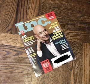Inc. Magazine March April Magazine 2021 Amazon's Jeff Bezos Cover - Picture 1 of 1
