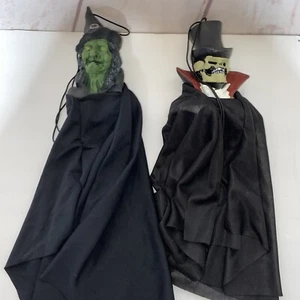 Figura PMG Paper Magic Halloween Strega da Appendere e Grim Reaper ritirata 2005 - Foto 1 di 12
