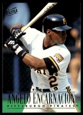 1996 Ultra #262 Angelo Encarnacion Pittsburgh Pirates Rookie