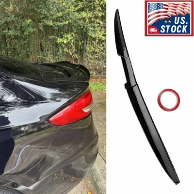 Rear Trunk Spoiler Wing Lip Bumper Carbon Fiber Style For Honda Accord 2008-2012 Foto 1 de 4